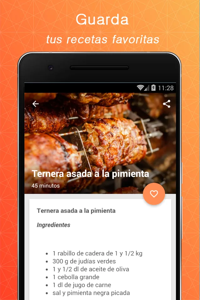 Recetas de cocina casera | Indus Appstore | Screenshot