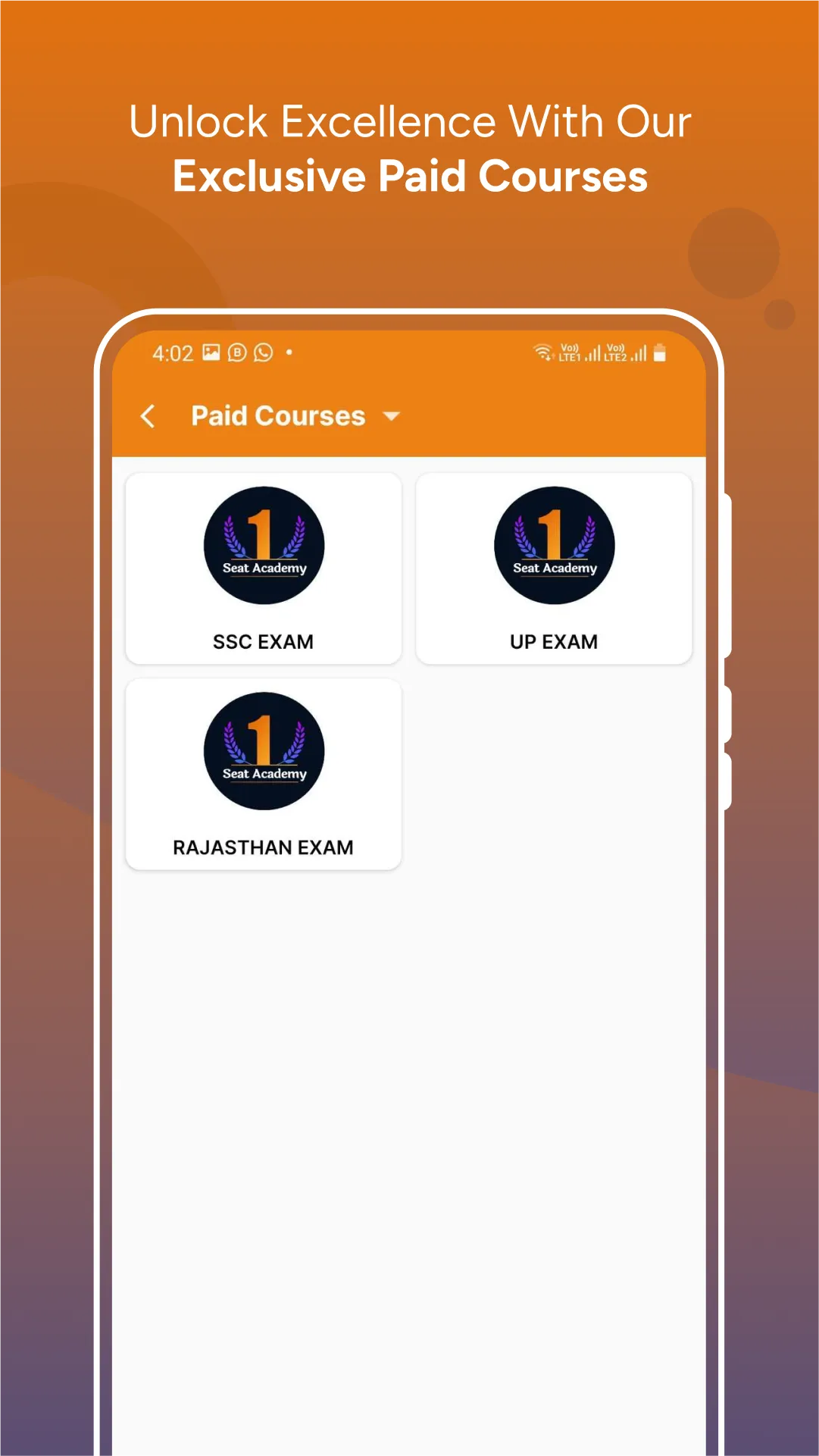 One Seat Academy | Indus Appstore | Screenshot