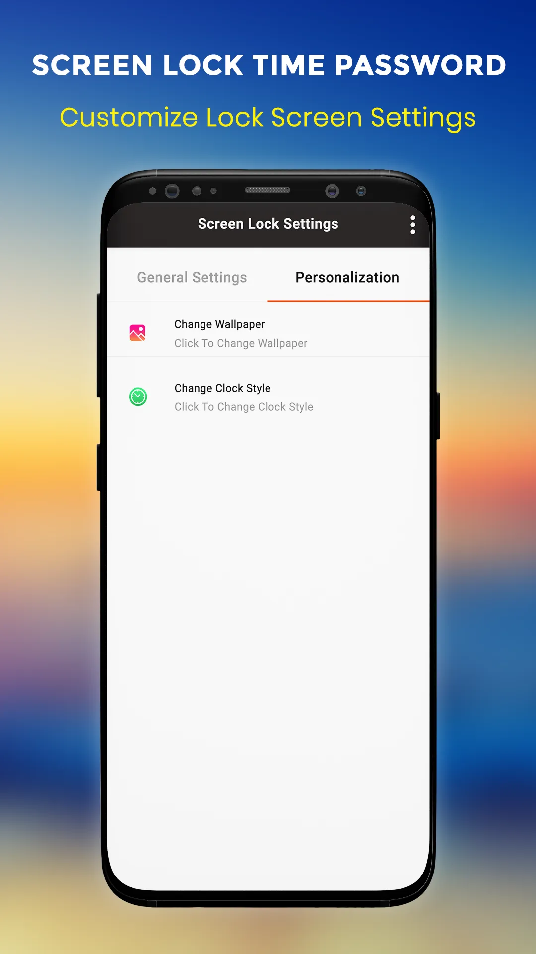 Live Time Password Lock Screen | Indus Appstore | Screenshot