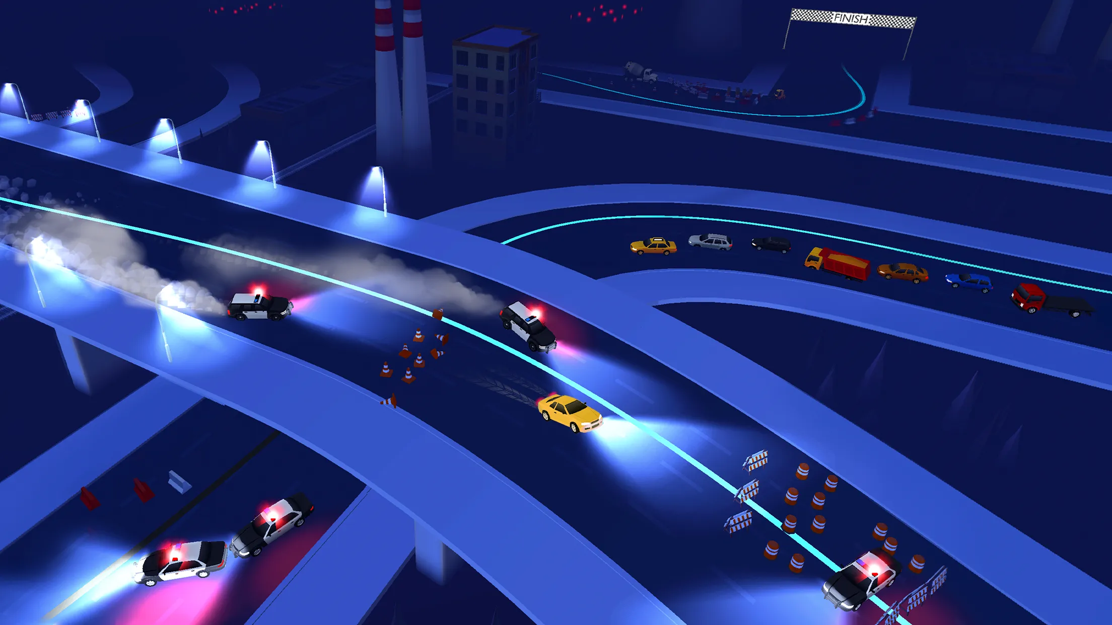 Line Race: Police Pursuit | Indus Appstore | Screenshot