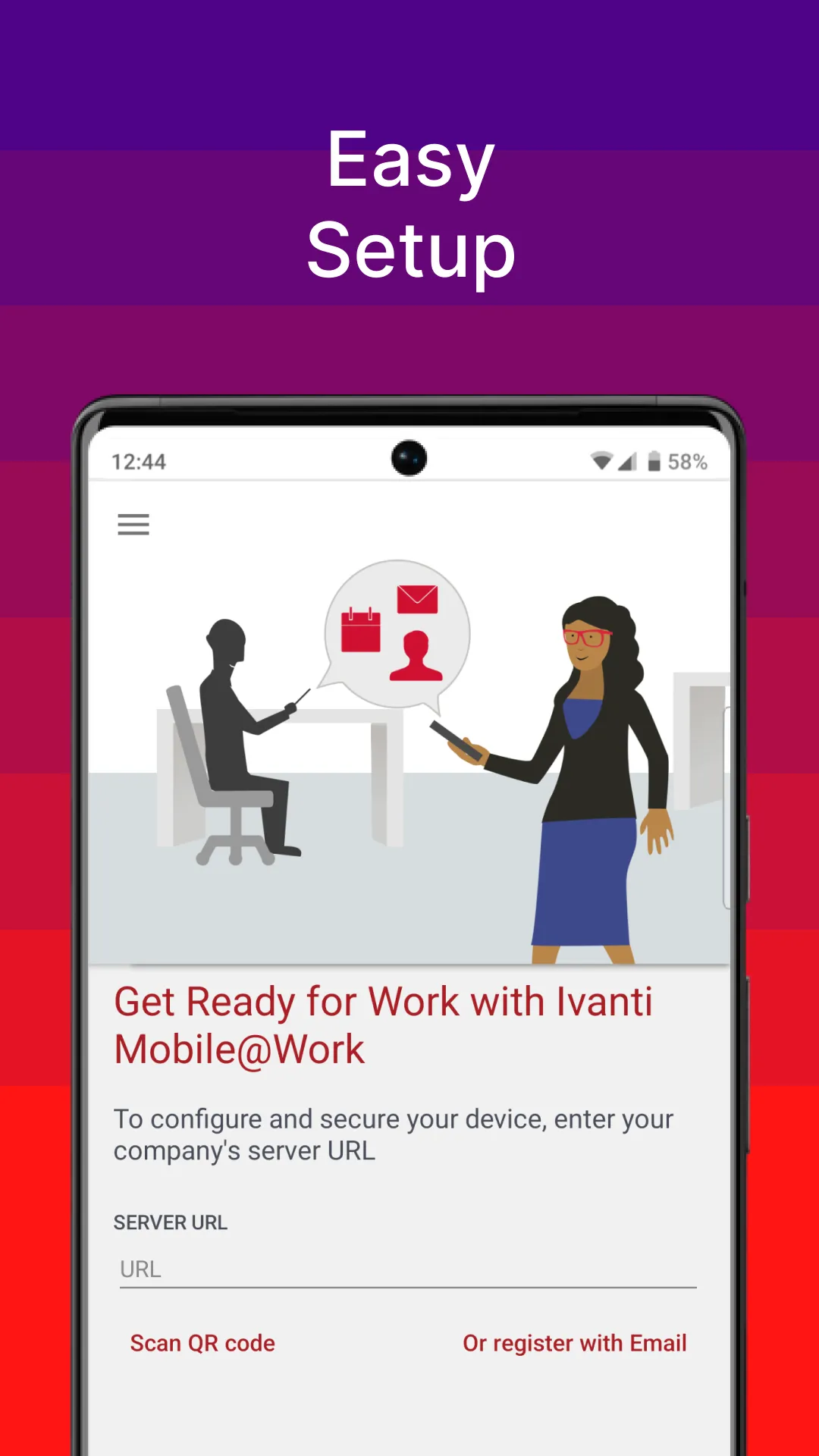 Ivanti Mobile@Work | Indus Appstore | Screenshot