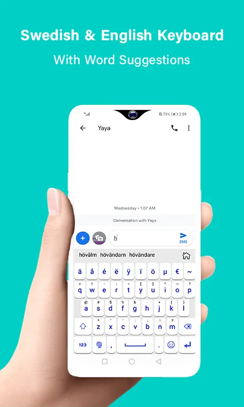 Swedish English Keyboard App | Indus Appstore | Screenshot