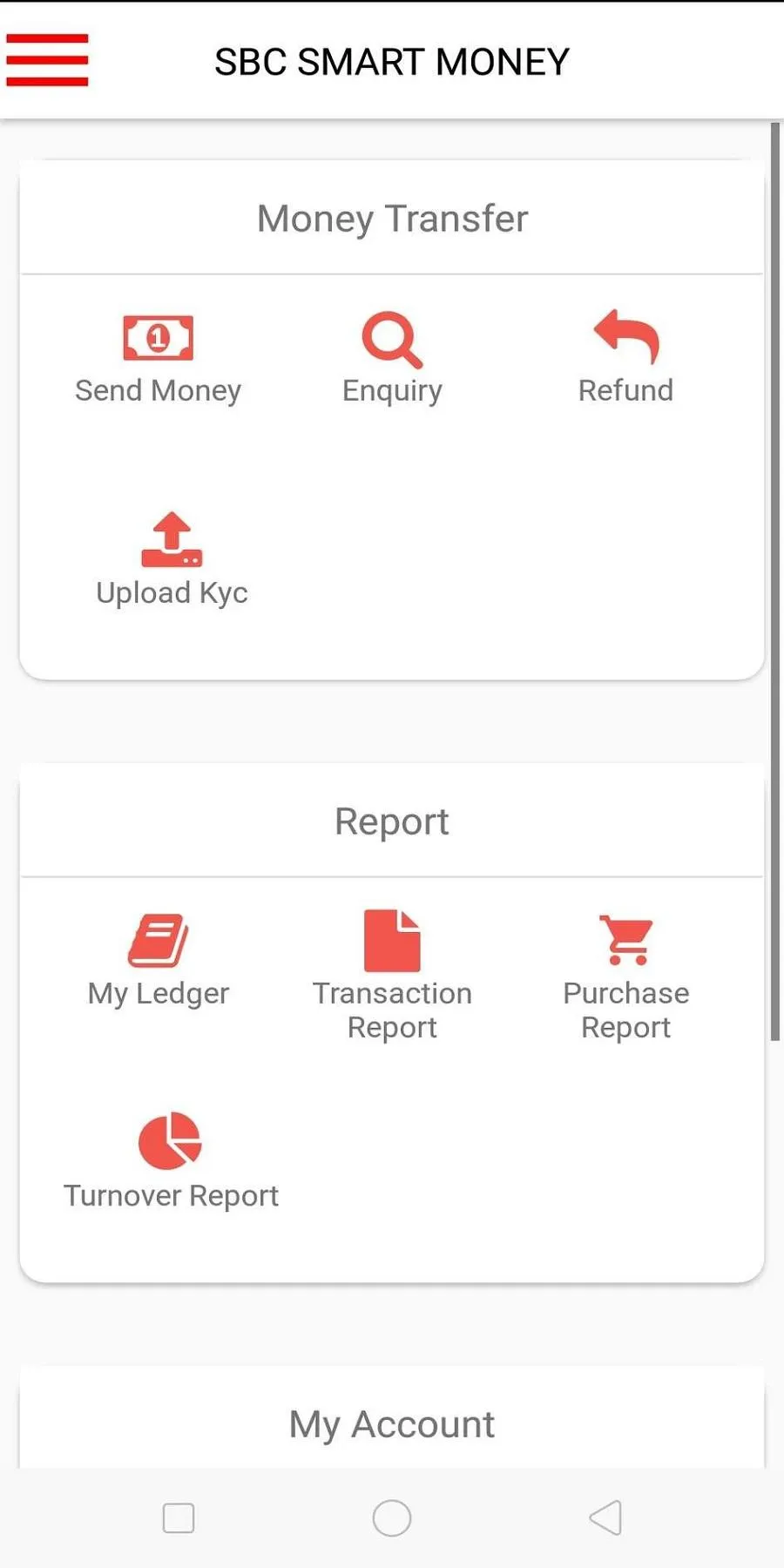 SBC SMART MONEY - Money Transf | Indus Appstore | Screenshot