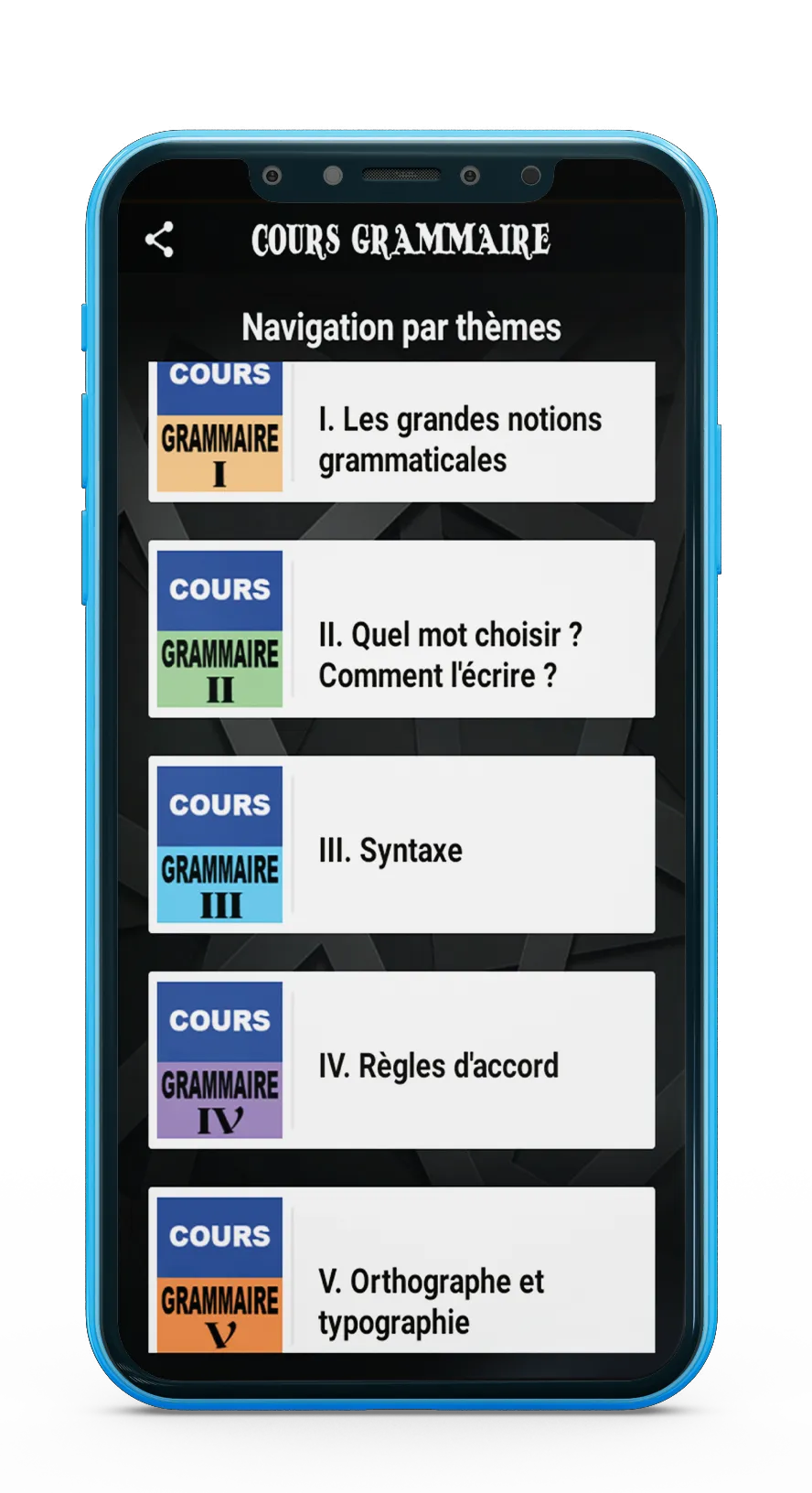 Apprendre Français - Grammaire | Indus Appstore | Screenshot