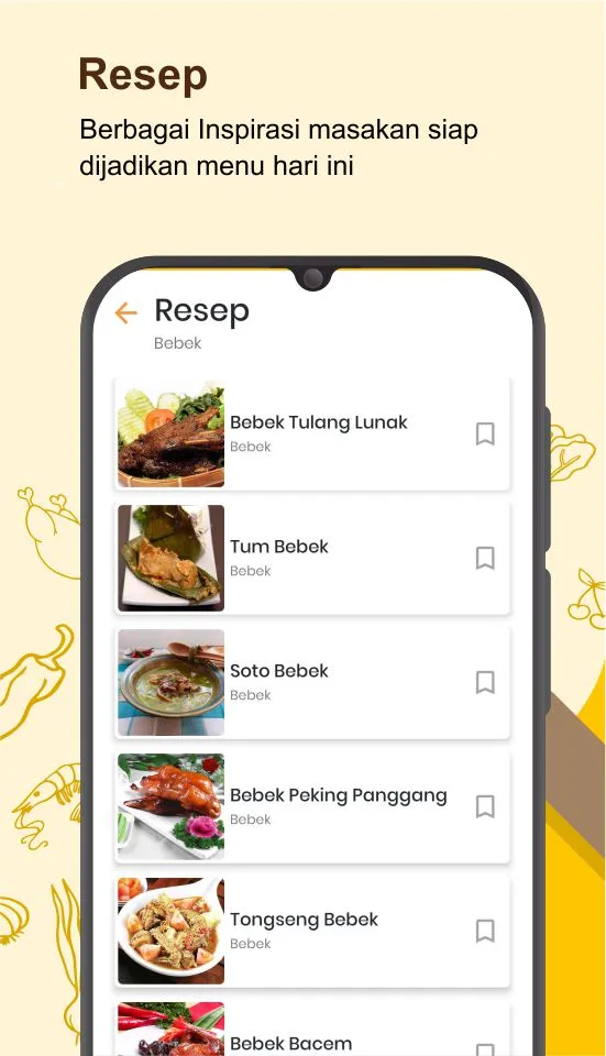 Resep masakan sehari hari | Indus Appstore | Screenshot