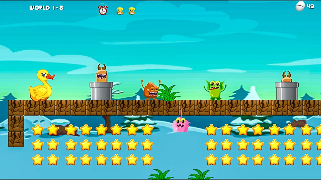 Super Duck's World Super Bino | Indus Appstore | Screenshot