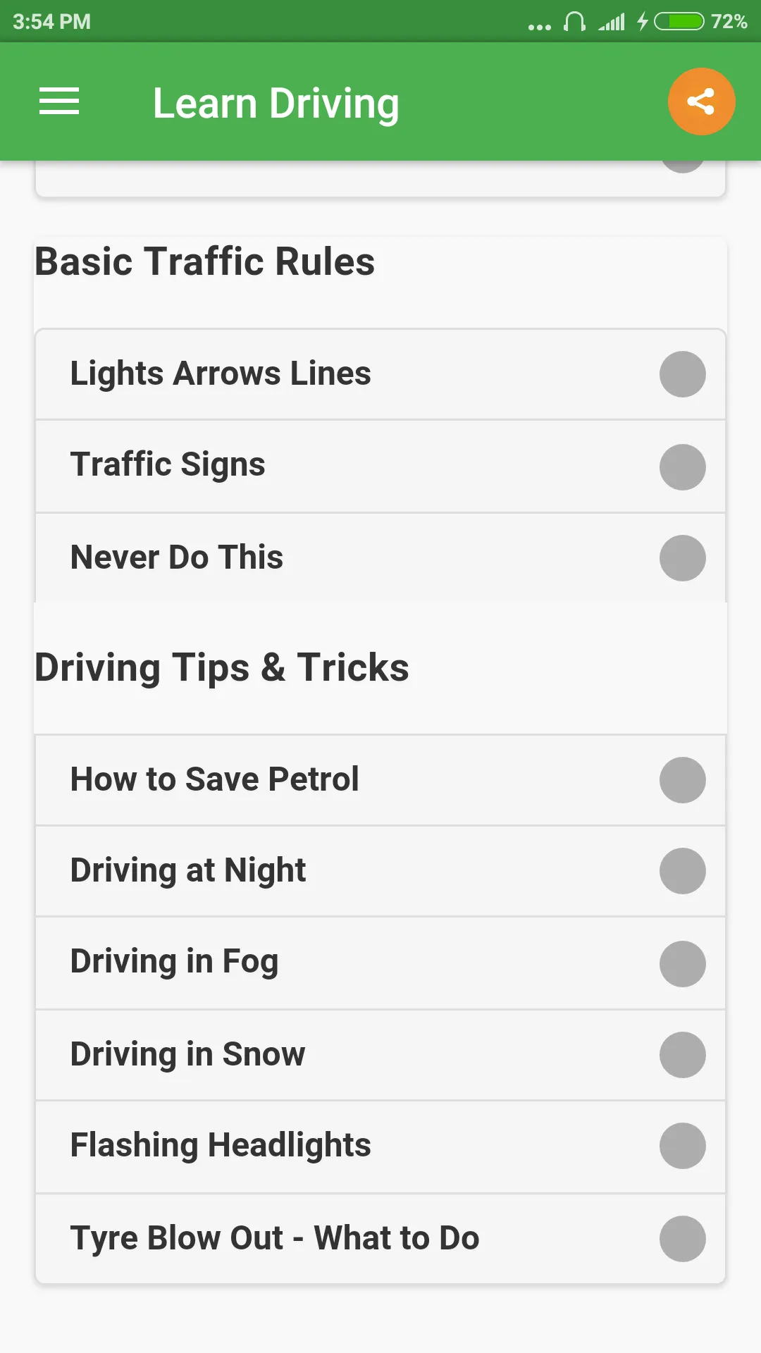 Learn Driving | Indus Appstore | Screenshot