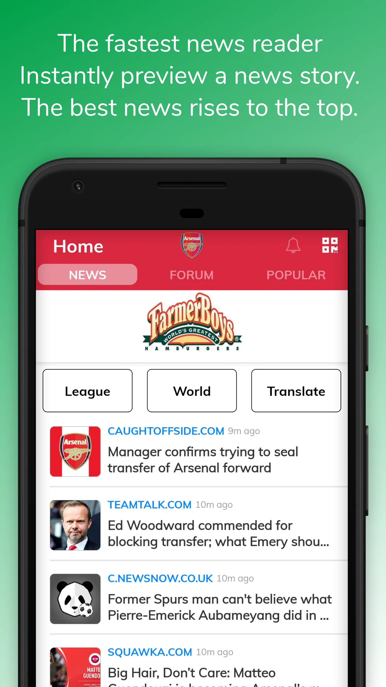 TheFutbolApp— TFA by pandaHAUS | Indus Appstore | Screenshot