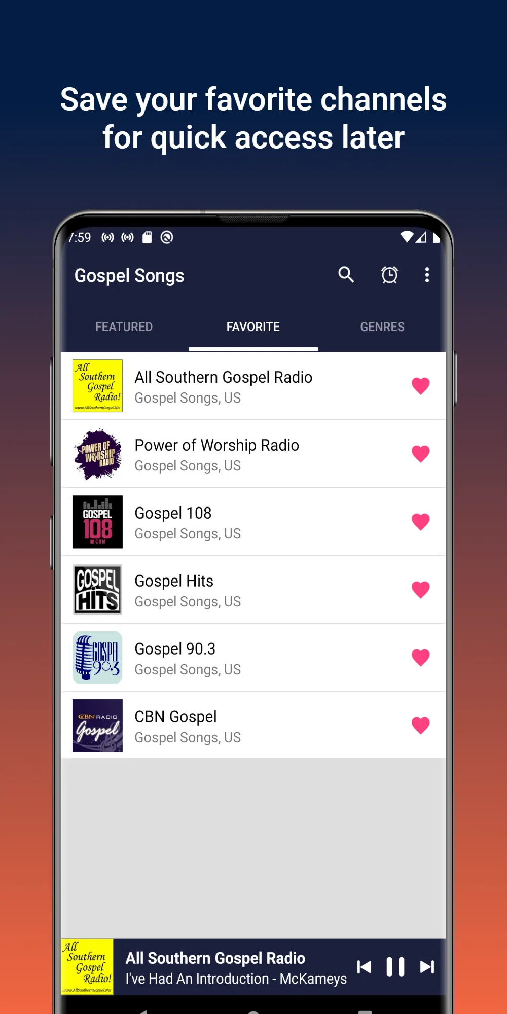 Gospel Songs 2025 | Indus Appstore | Screenshot