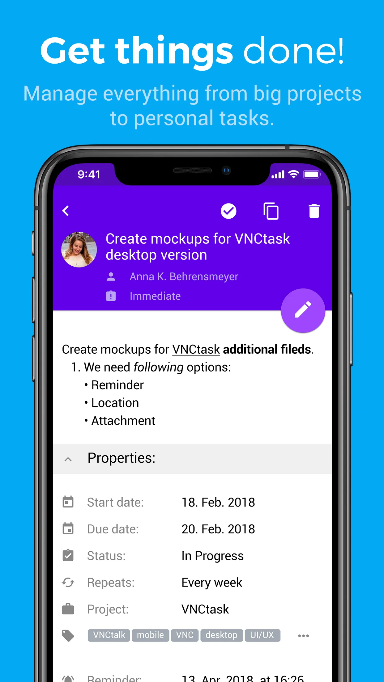 VNCtask | Indus Appstore | Screenshot