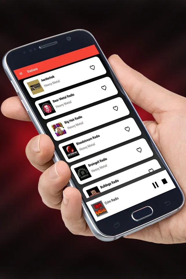 Heavy Metal Radio Stations | Indus Appstore | Screenshot