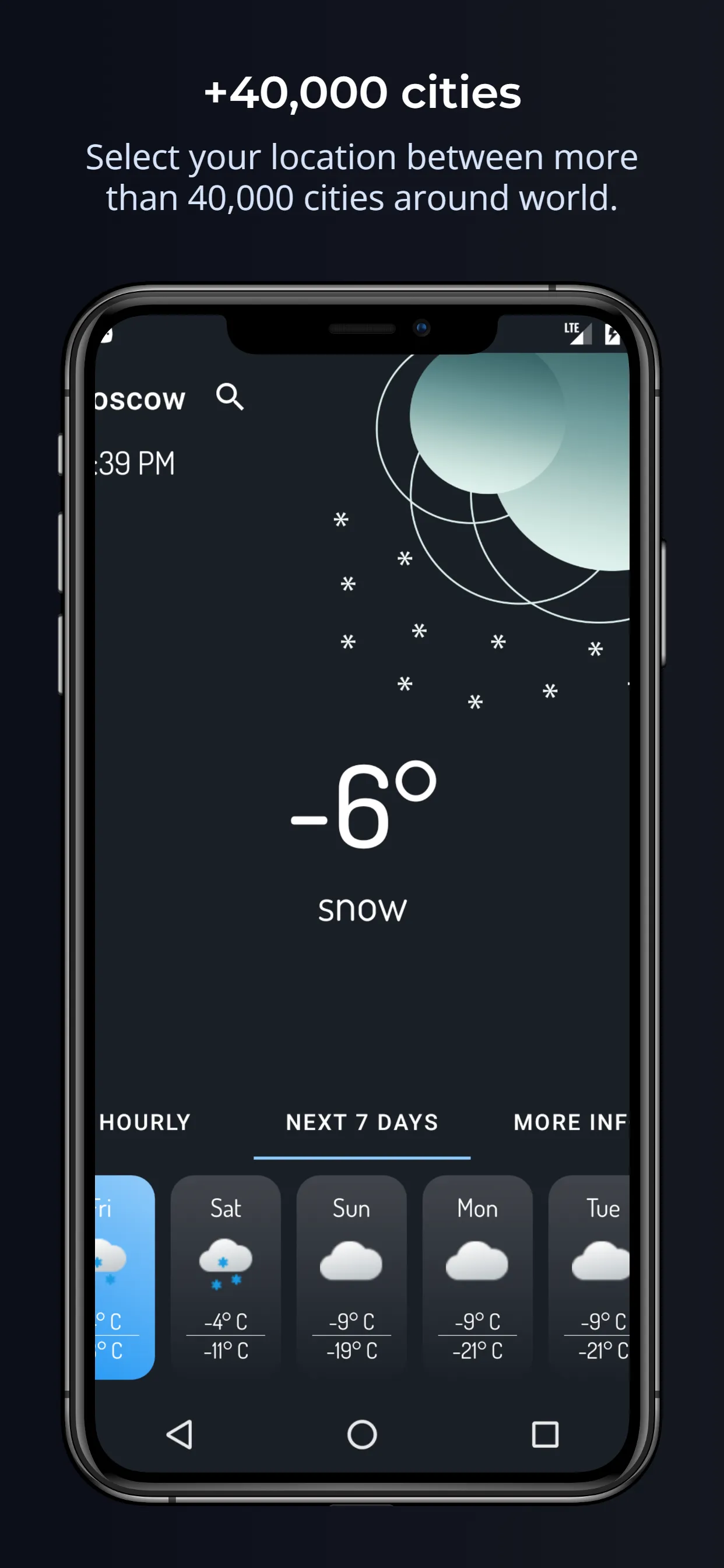 الطقس - my weather | Indus Appstore | Screenshot