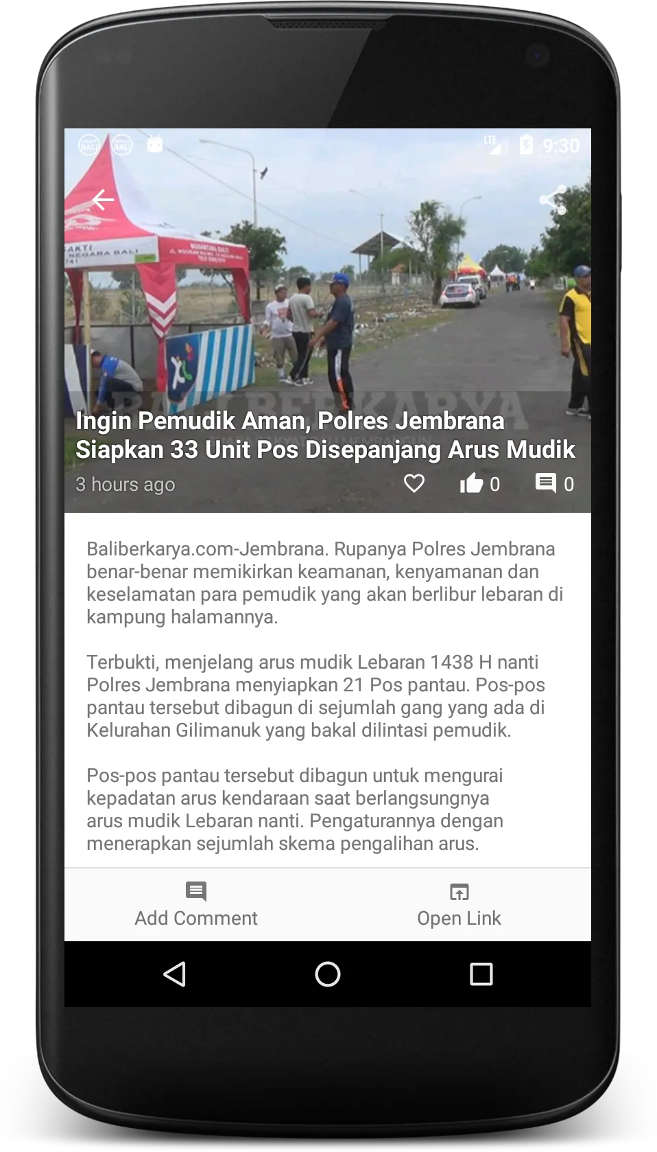 Bali Update - Berita Bali | Indus Appstore | Screenshot