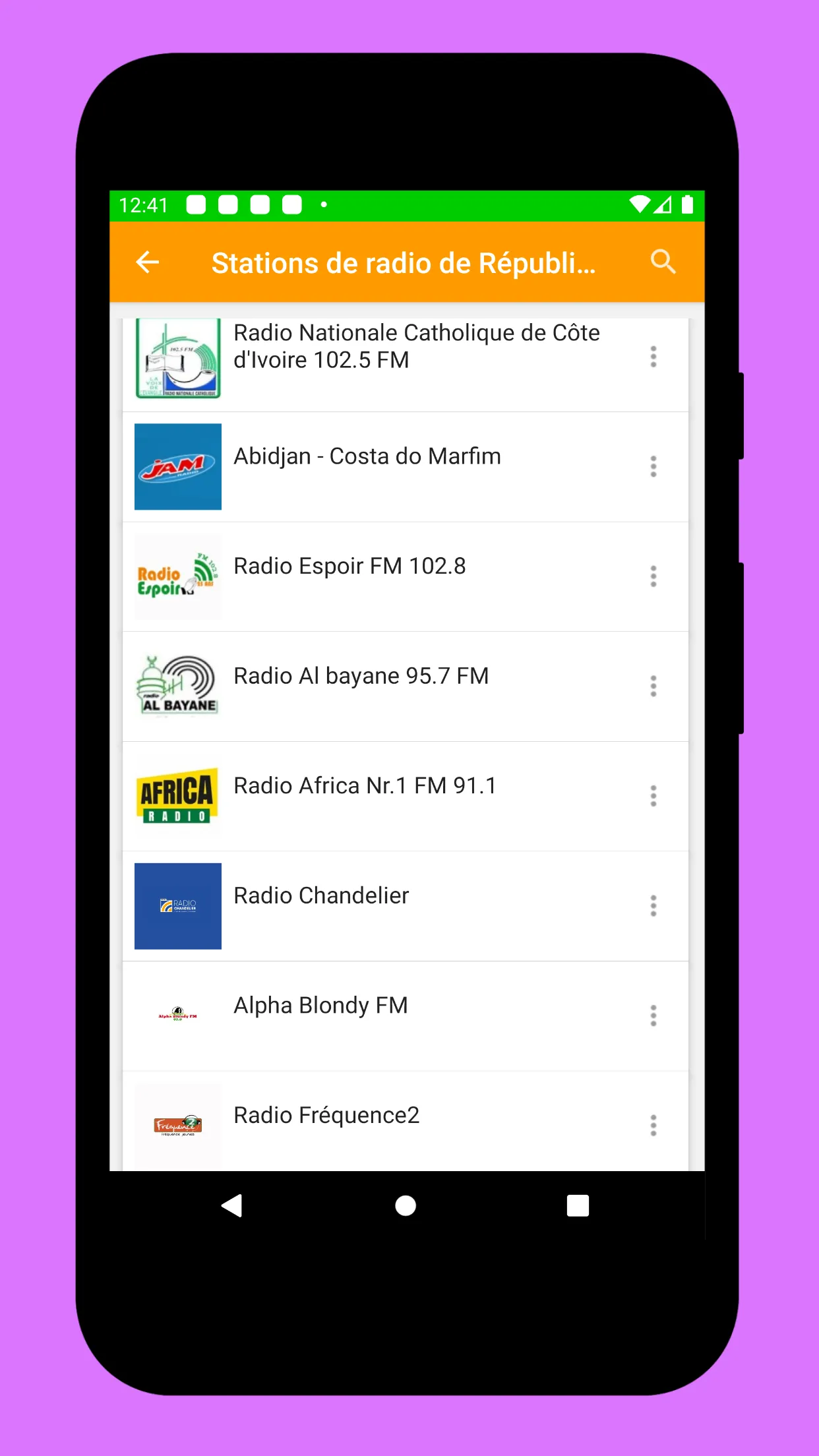 Radio Ivory Coast + Radio FM | Indus Appstore | Screenshot