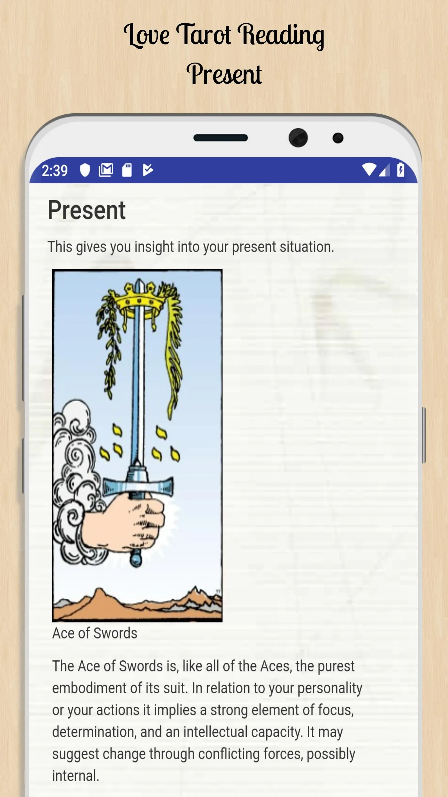 Love Tarot | Indus Appstore | Screenshot