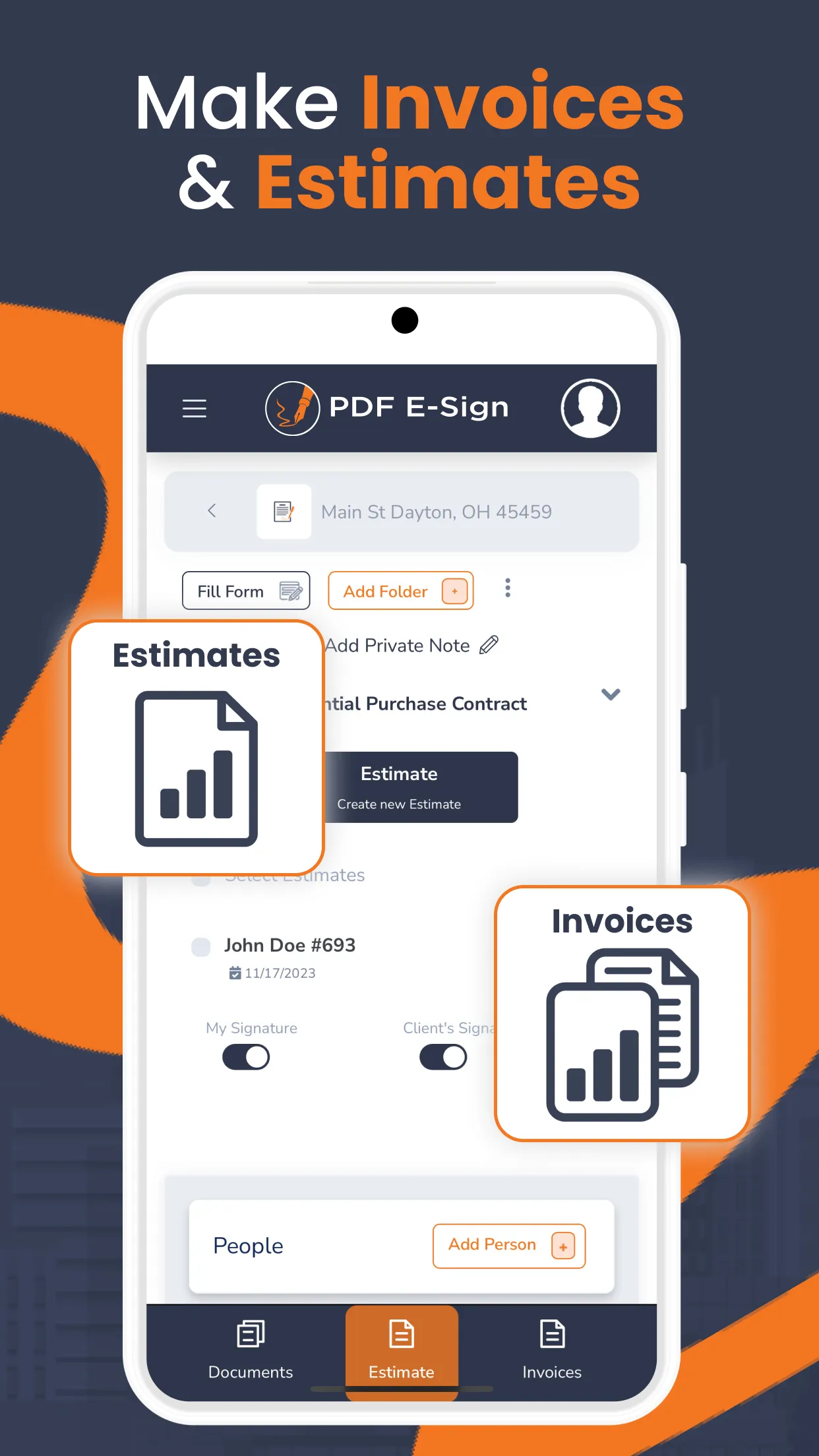 Contracts, Estimates, Invoices | Indus Appstore | Screenshot