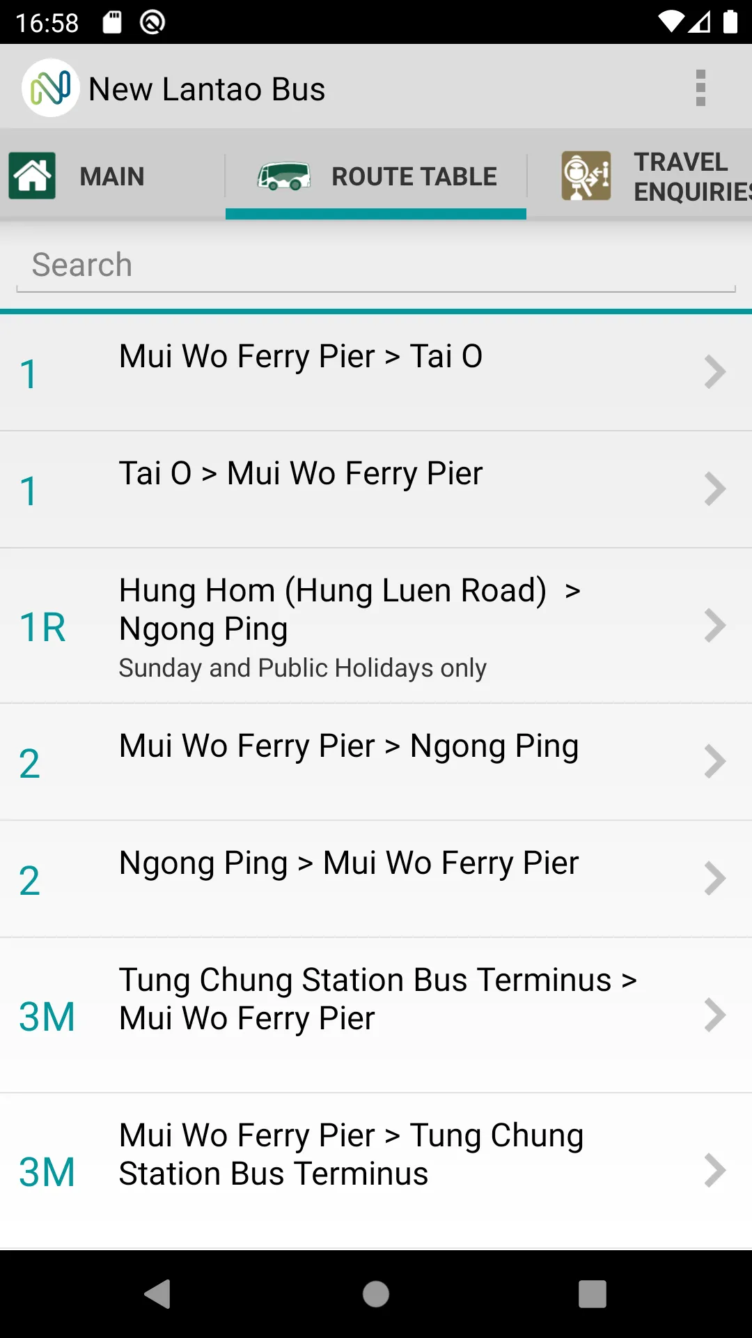 New Lantao Bus (NLB) | Indus Appstore | Screenshot