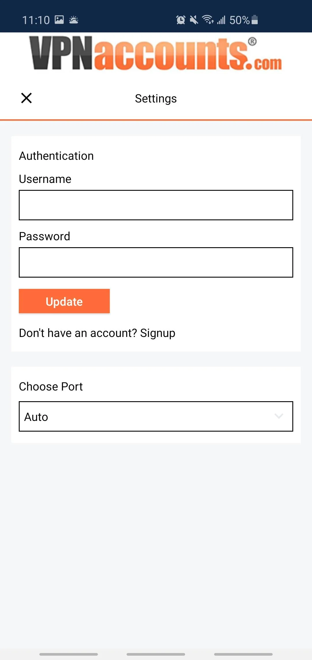 VPNaccounts.com - VPN Account | Indus Appstore | Screenshot