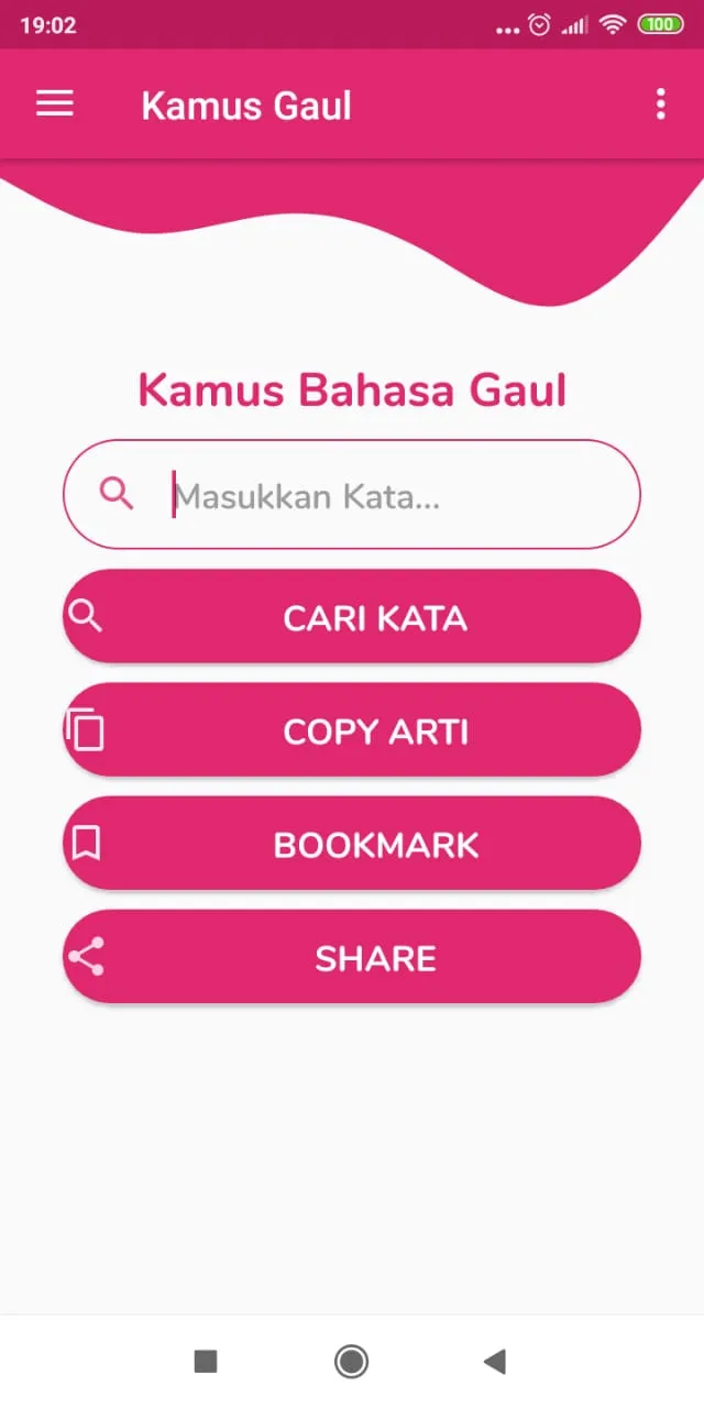 Kamus Bahasa Gaul Offline | Indus Appstore | Screenshot