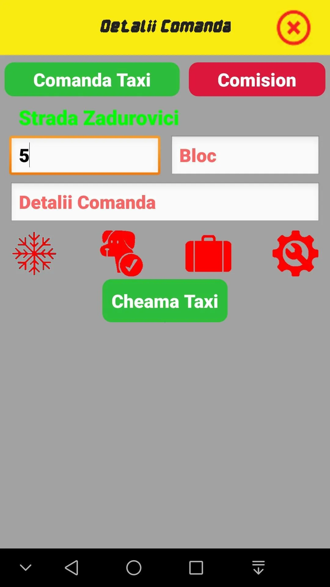 Client AEG-Fiber TAXI Buzau | Indus Appstore | Screenshot