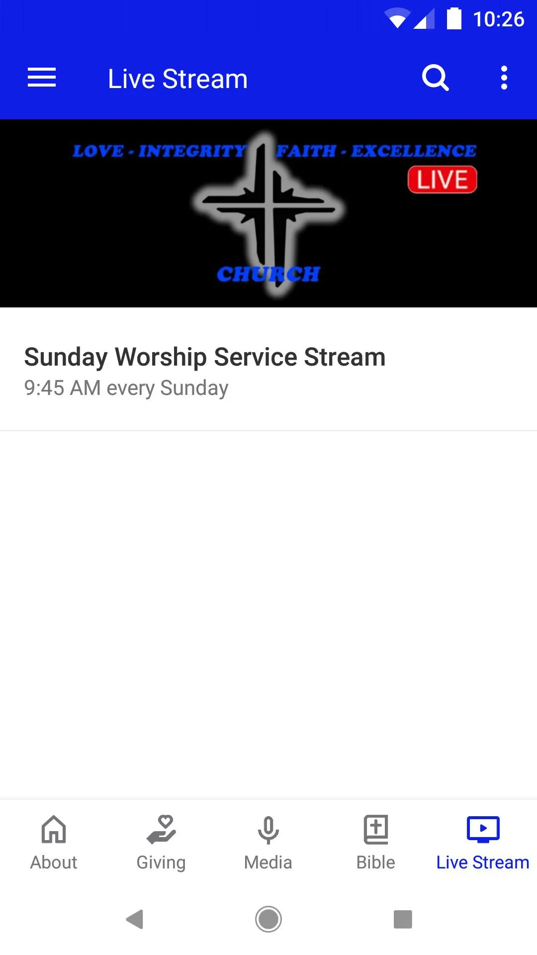 L.I.F.E. Church West RVA | Indus Appstore | Screenshot