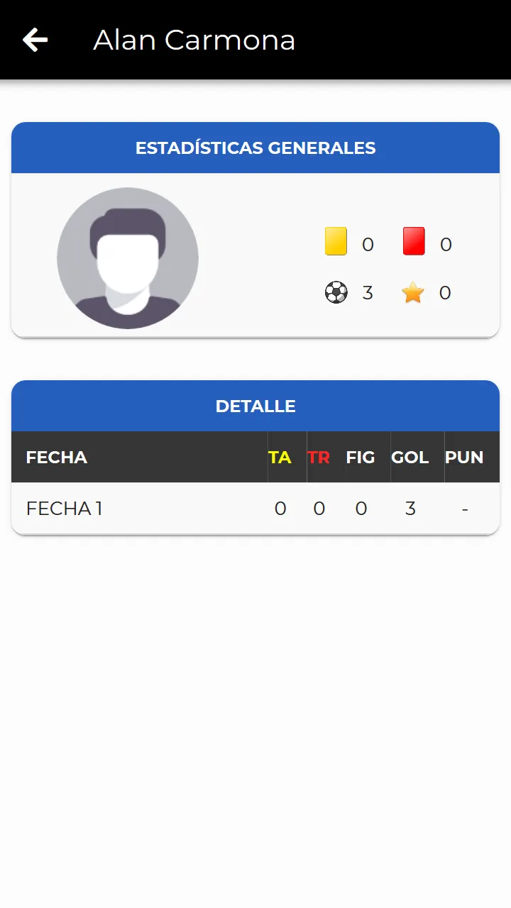 Nueva Liga Amateur | Indus Appstore | Screenshot