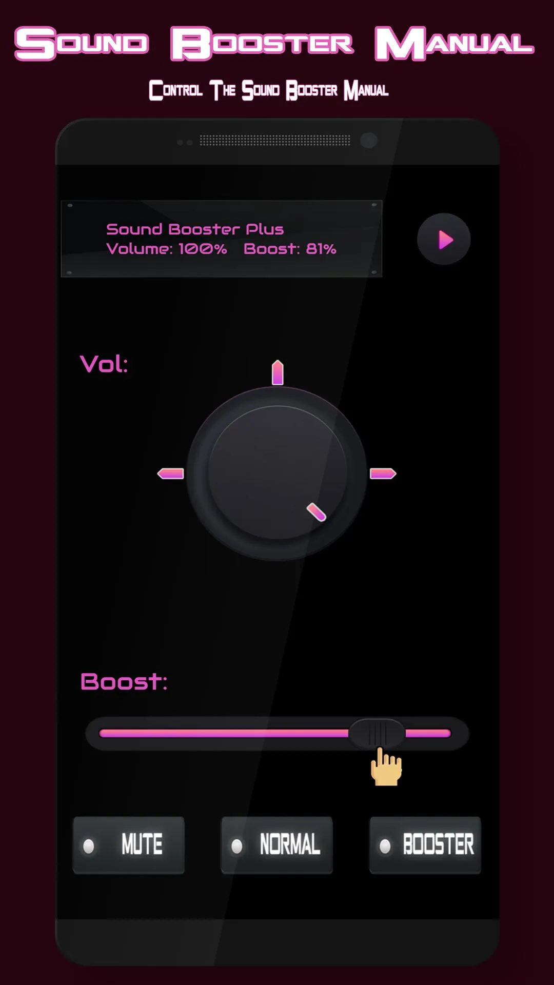 Sound Booster Plus | Indus Appstore | Screenshot