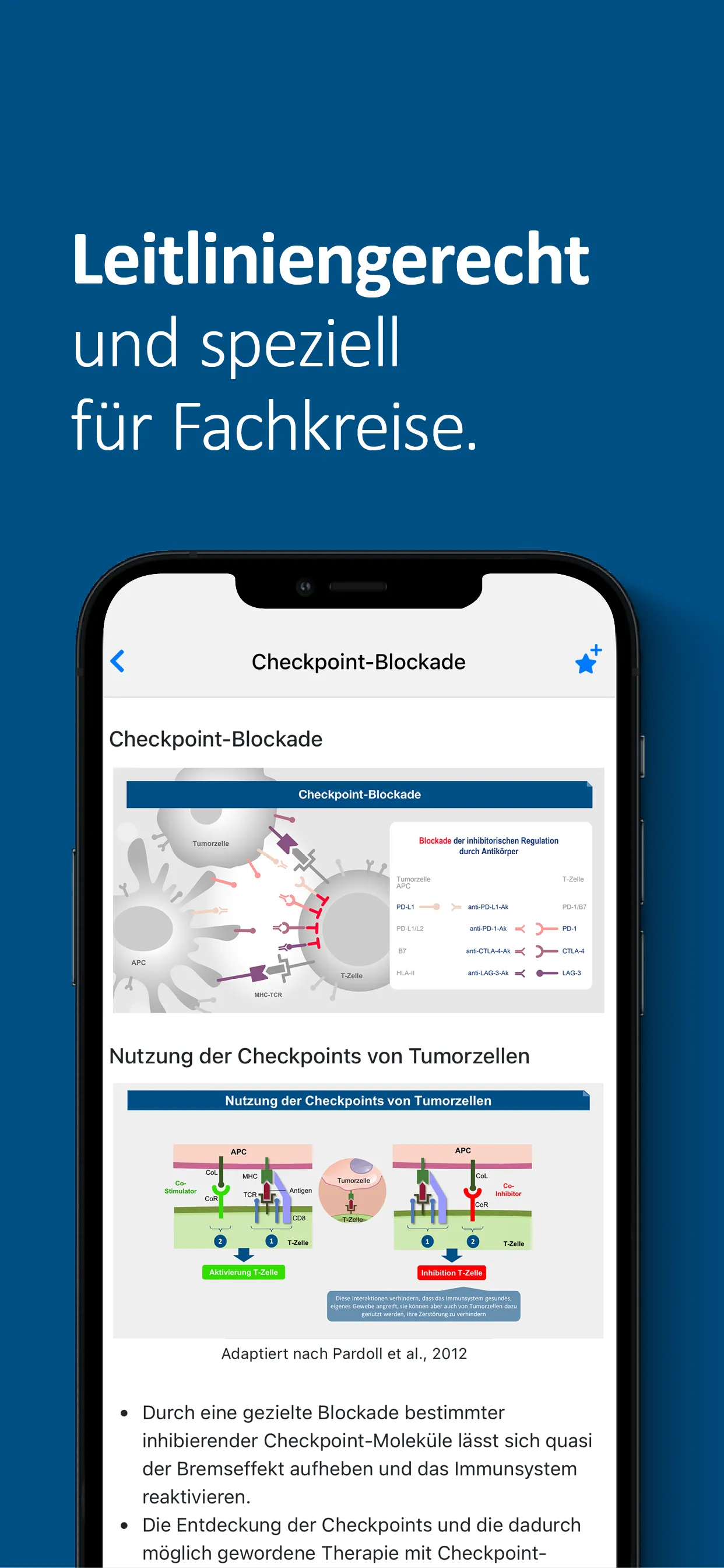 Immunonkologie onkowissen | Indus Appstore | Screenshot