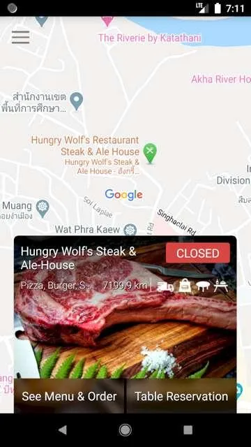 Hungry Wolf's Restaurant | Indus Appstore | Screenshot