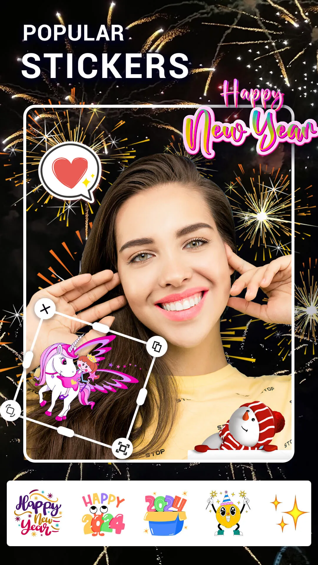 Happy NewYear Photo Editor2024 | Indus Appstore | Screenshot