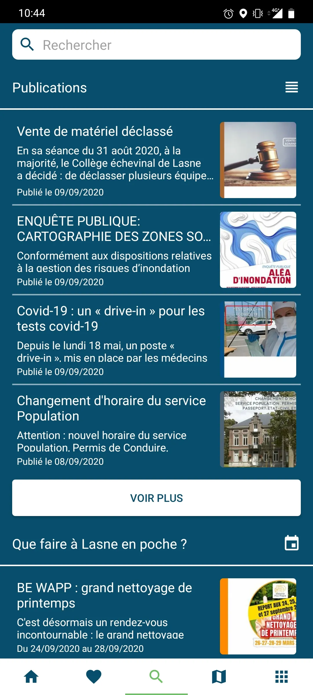 Lasne en Poche | Indus Appstore | Screenshot