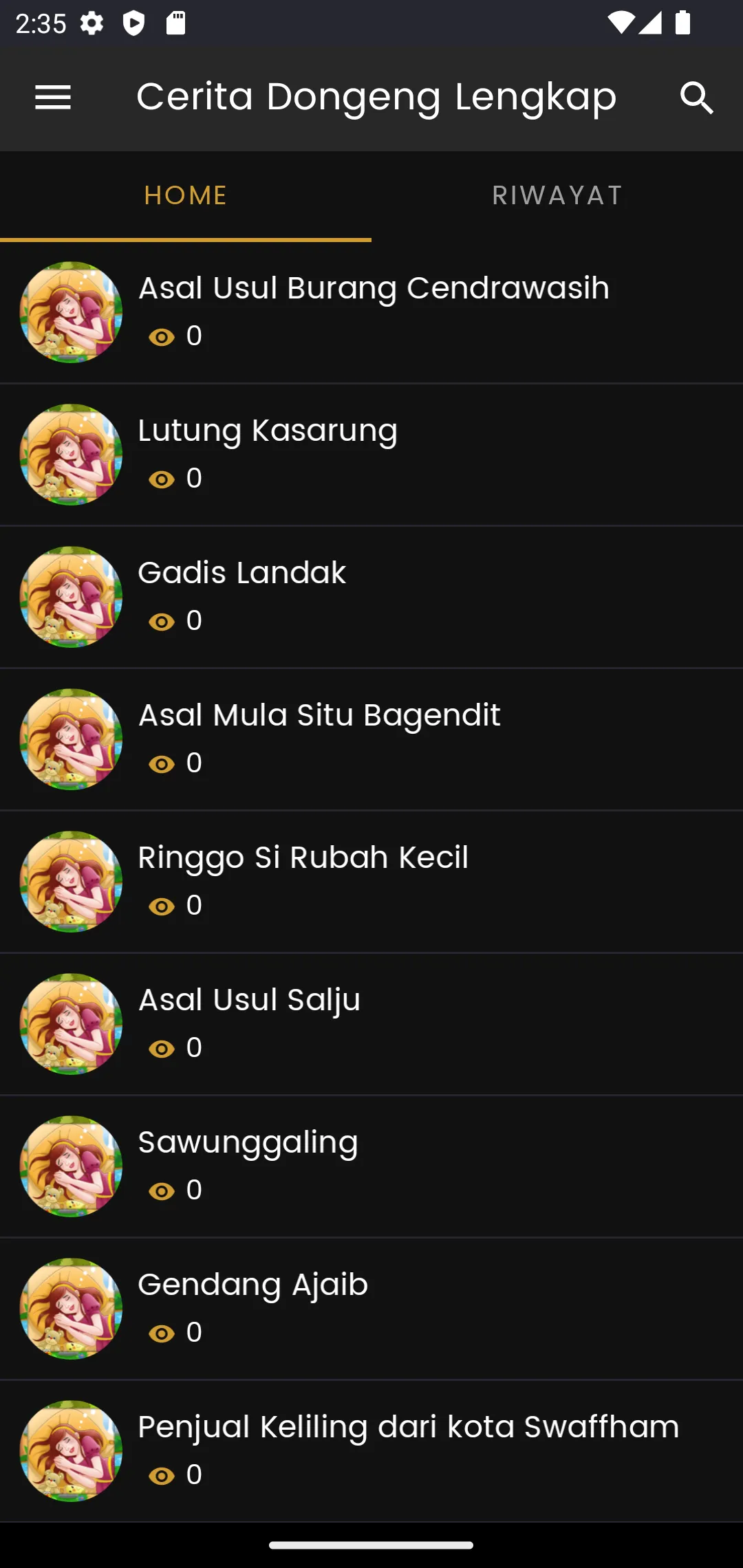 Cerita Dongeng Lengkap | Indus Appstore | Screenshot