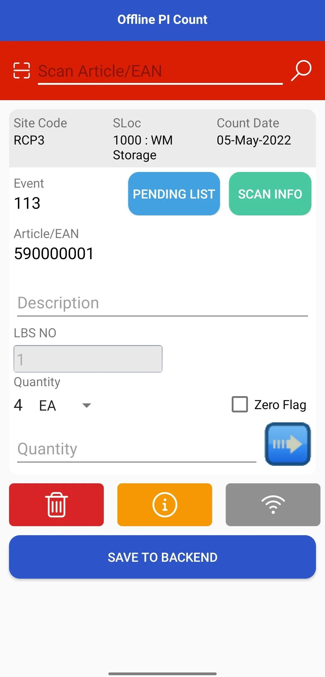 AQ Offline PI Count | Indus Appstore | Screenshot