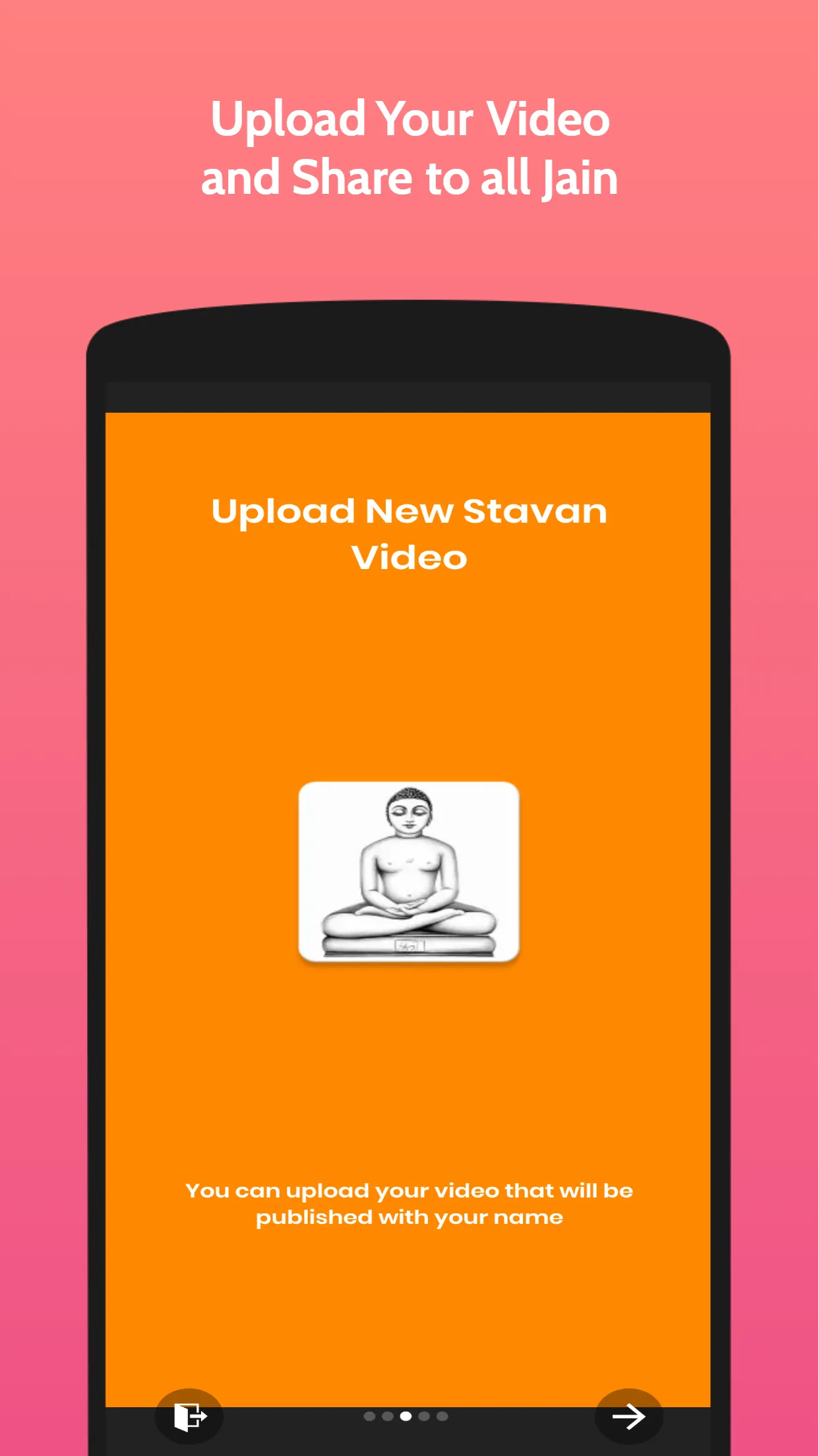 Jain Stavan Video Status | Indus Appstore | Screenshot