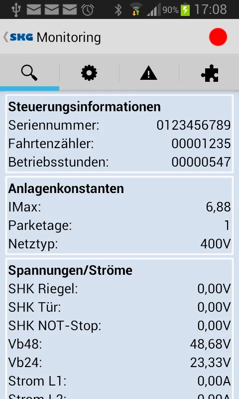 SKG-AS3 Aufzugssteuerung | Indus Appstore | Screenshot