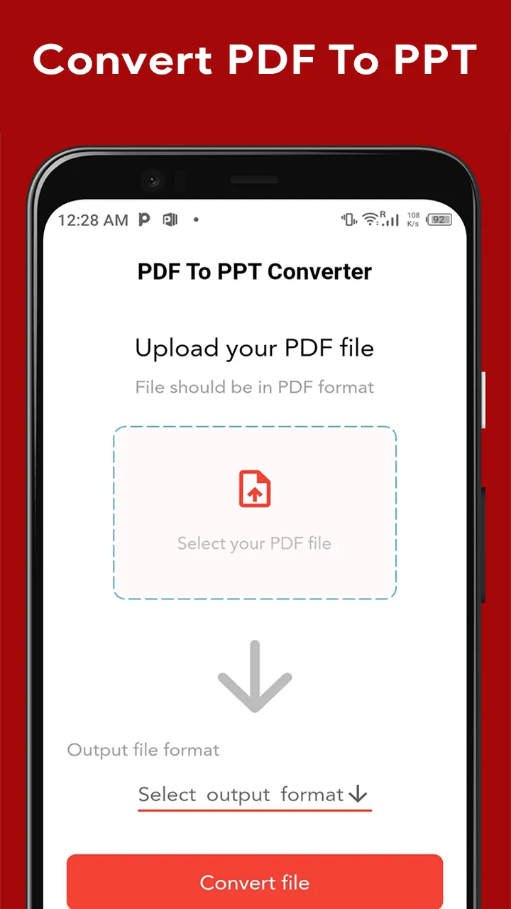 PDF To PPT Converter - PDF PPT | Indus Appstore | Screenshot