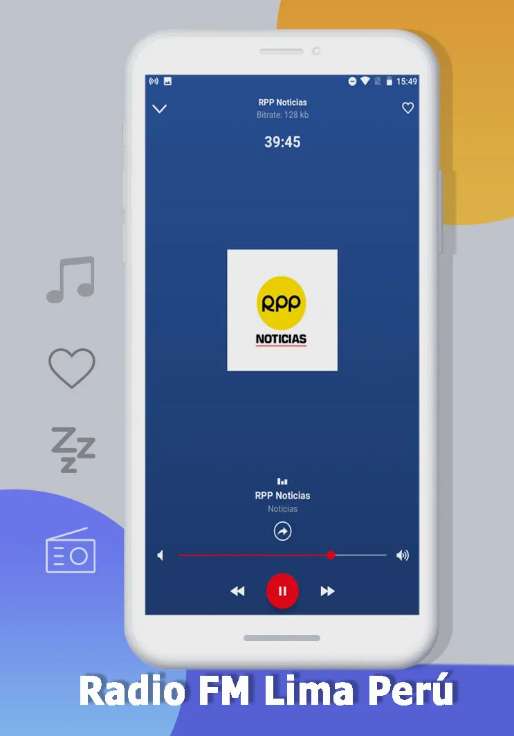 Radio FM Lima Peru | Indus Appstore | Screenshot