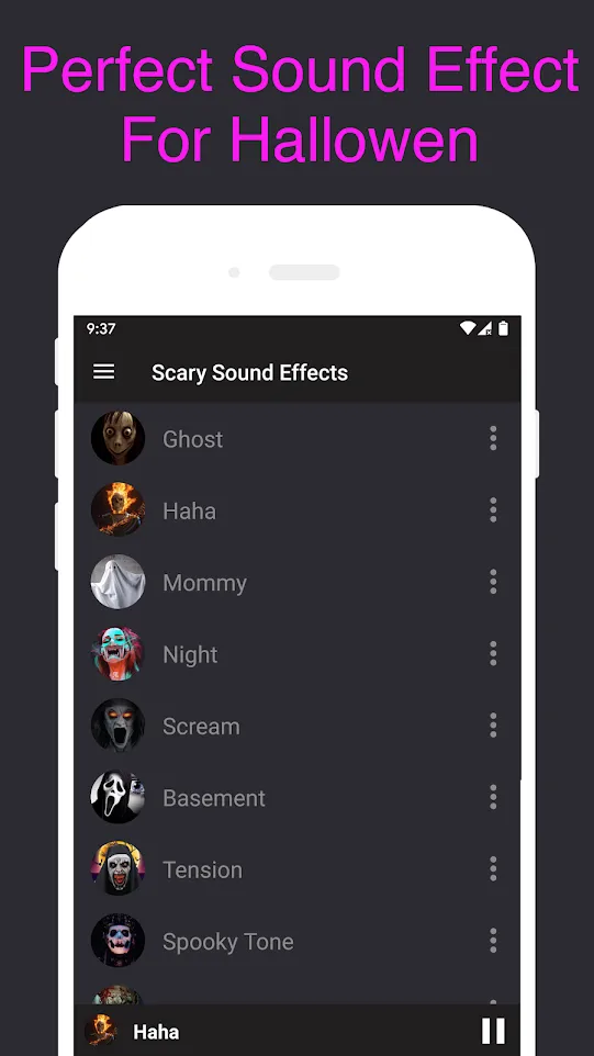 Scary Sound Effects - Ghost | Indus Appstore | Screenshot