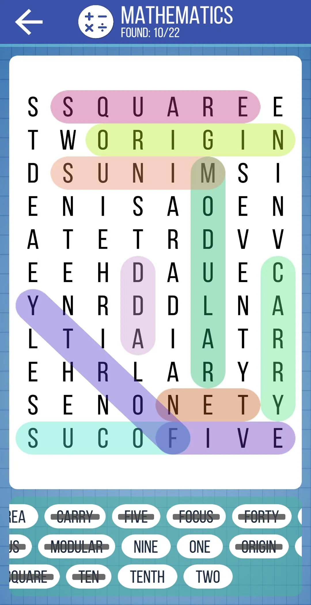 Word Search - 500 Levels | Indus Appstore | Screenshot