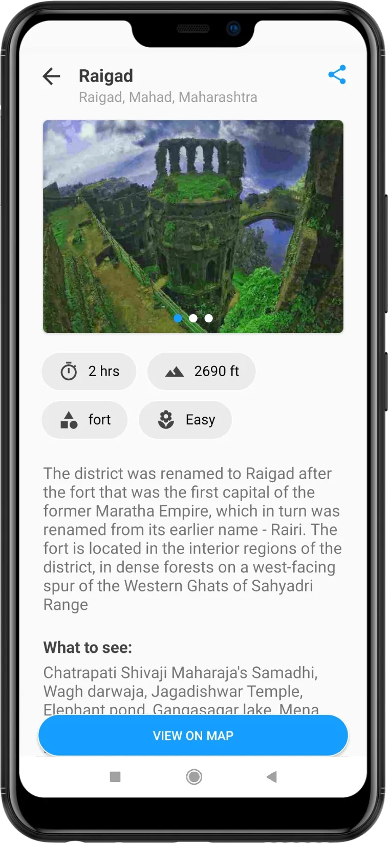 Durg: Offline navigation | Indus Appstore | Screenshot