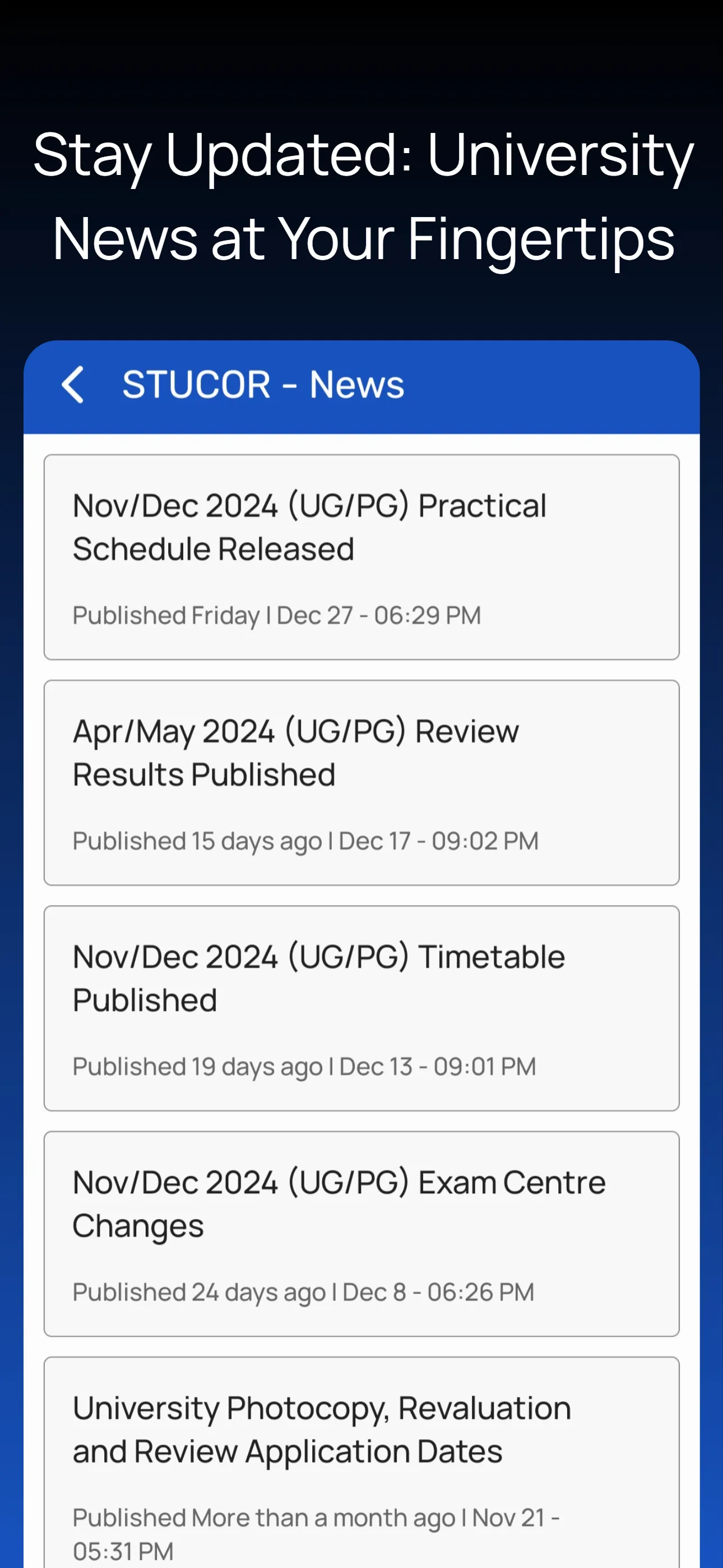STUCOR - For College Students | Indus Appstore | Screenshot
