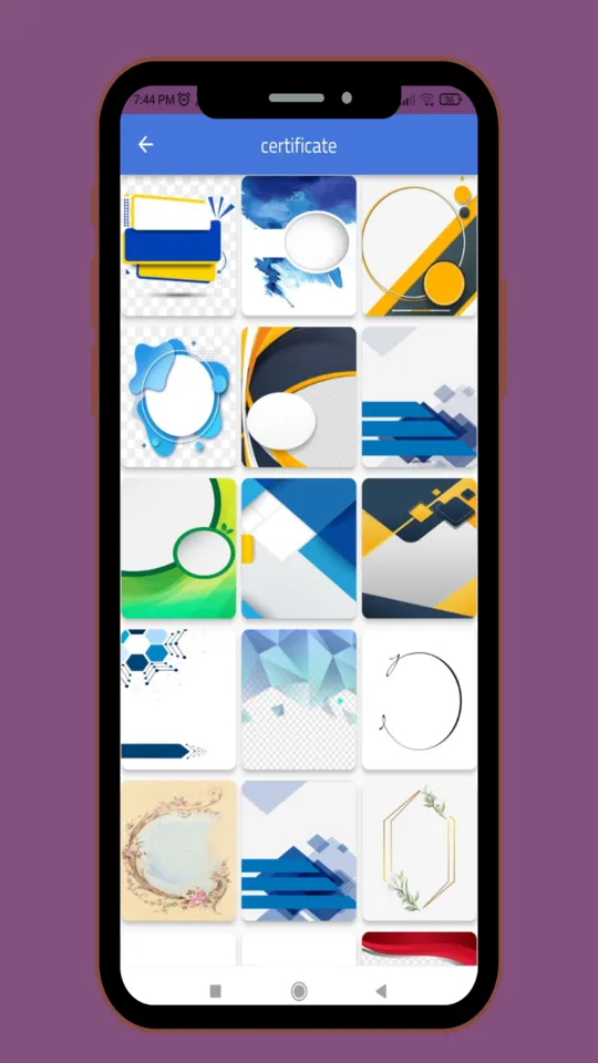 Certificates Frames templates | Indus Appstore | Screenshot