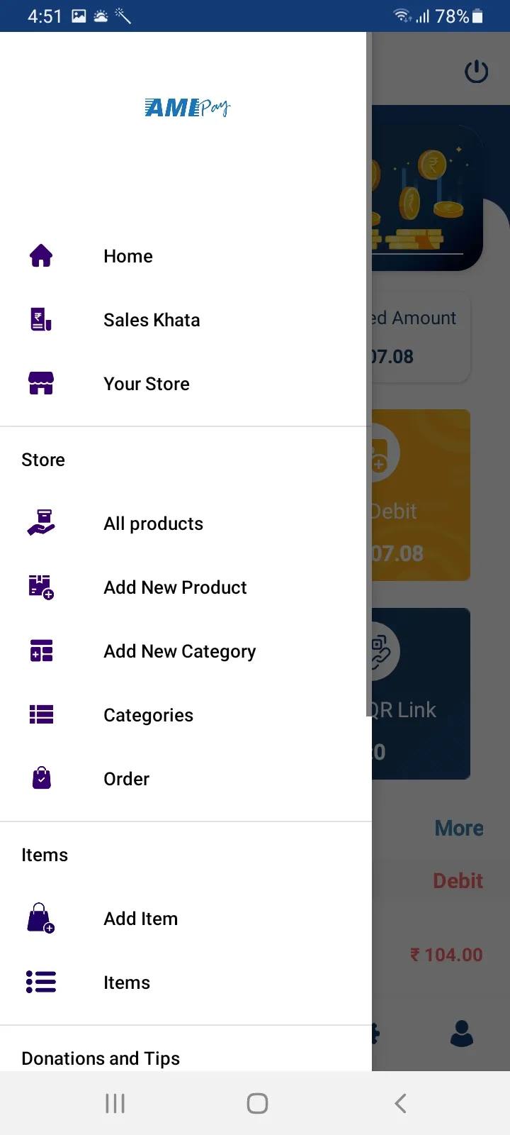 AMI Pay Merchant | Indus Appstore | Screenshot