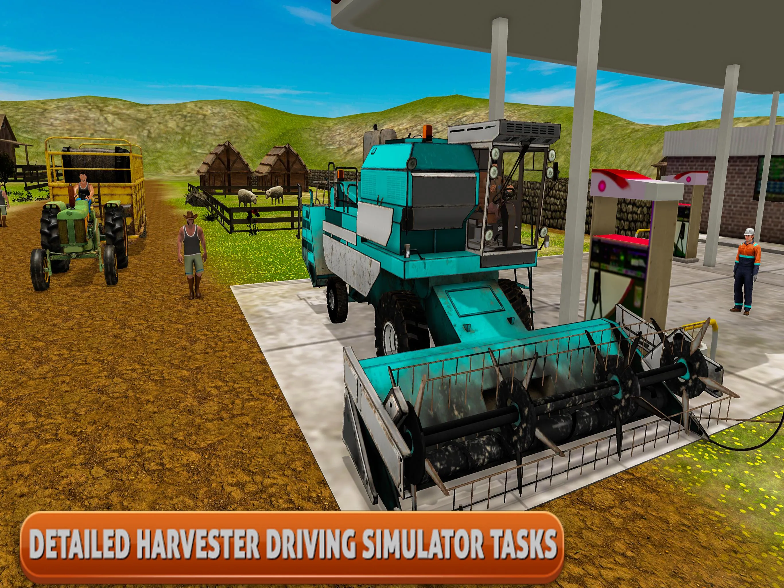 Real Farm Harvester 3D | Indus Appstore | Screenshot