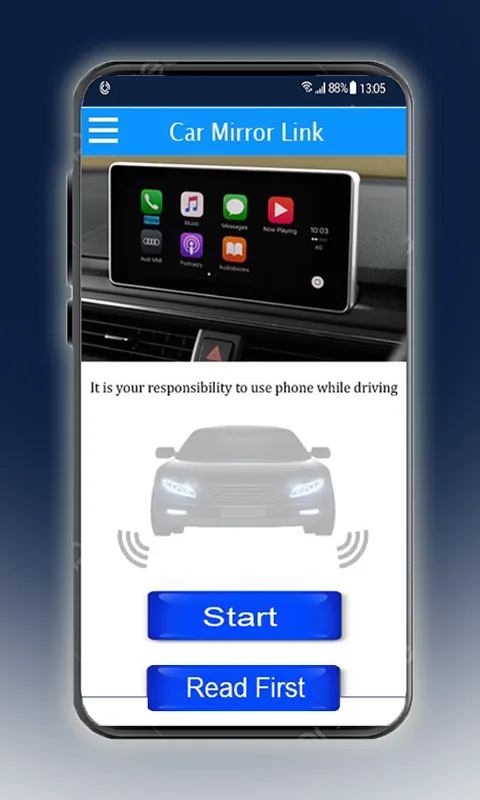 Mirror Link Phone to car | Indus Appstore | Screenshot