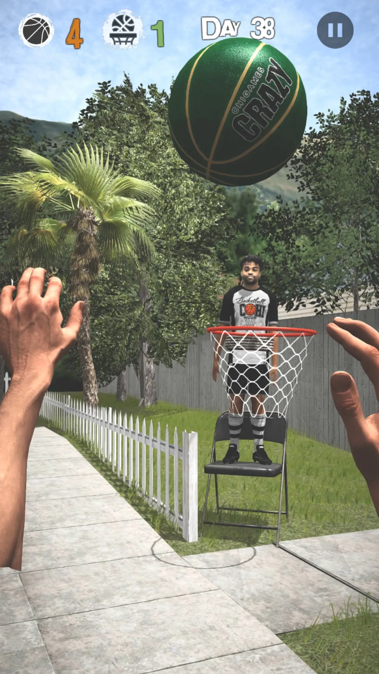 CRAZY Human Basketball Hoop | Indus Appstore | Screenshot