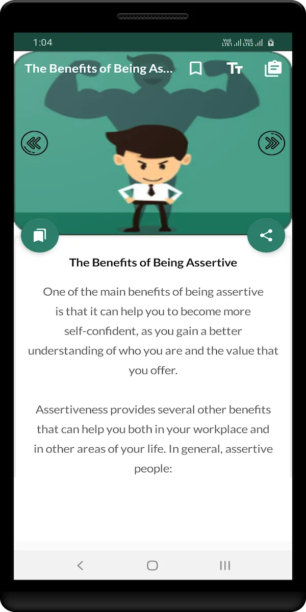 Assertiveness Stand Up Guide | Indus Appstore | Screenshot