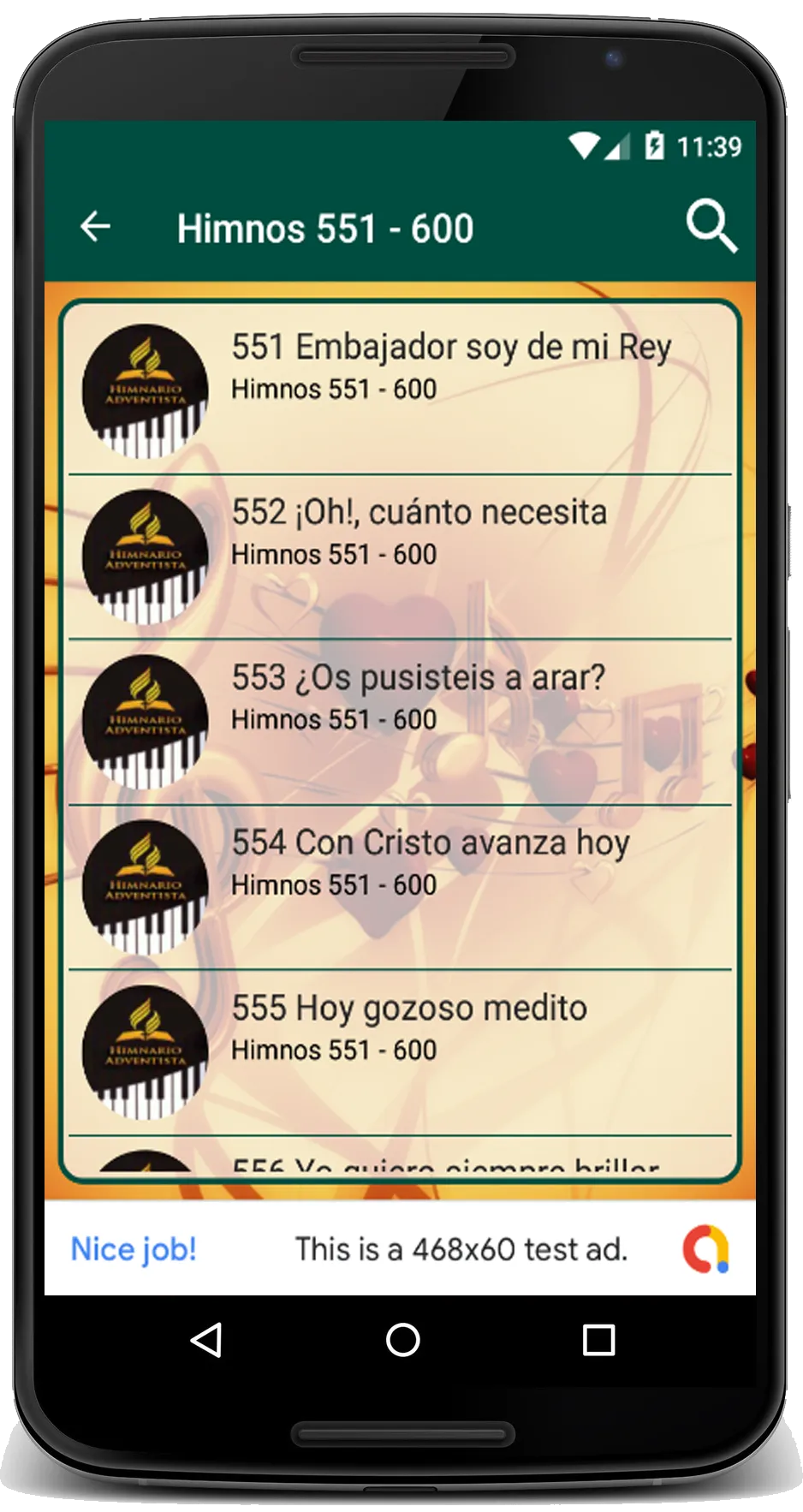 Himnario Adventista ~ ADV | Indus Appstore | Screenshot