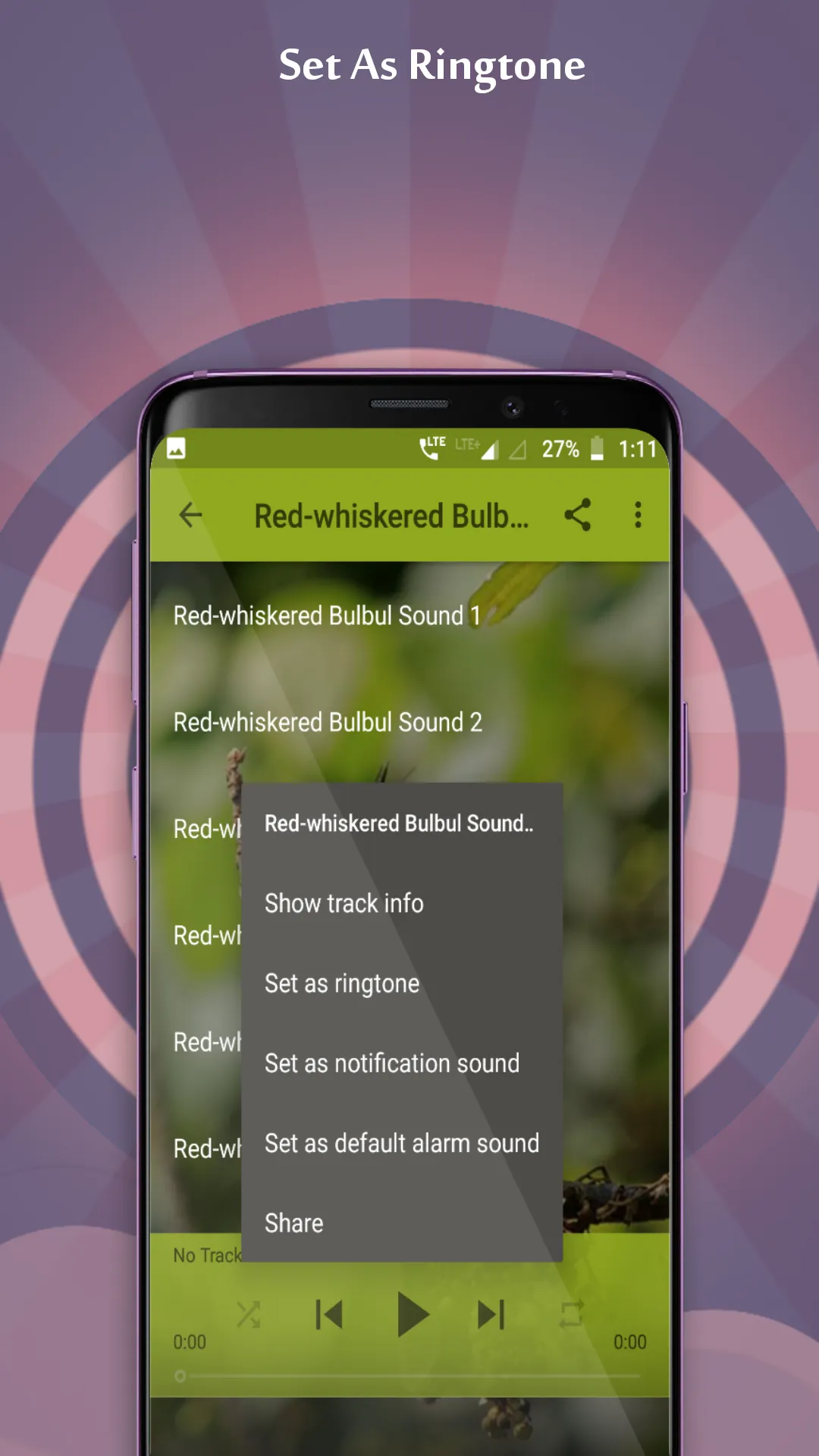 Red-whiskered Bulbul Sounds | Indus Appstore | Screenshot