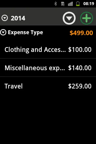 Track of Expenses | Indus Appstore | Screenshot